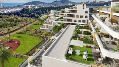 Serpentine, Lägenheter med Havsutsikt i Finestrat in España Casas