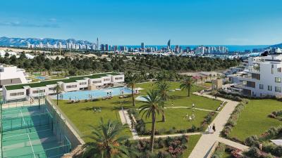 Serpentine, Lägenheter med Havsutsikt i Finestrat in España Casas
